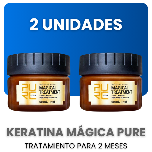 KERATINA MÁGICA PURE - 2 UNIDADES
